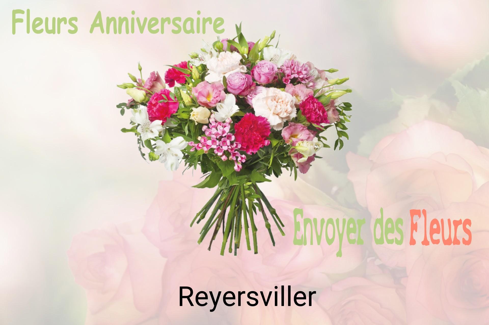 Bouquet de fleurs d’anniversaire livré à Reyersviller